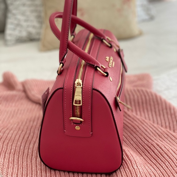 COPY - 🆕 COACH | Signature Pink Rowan Satchel RETAILS 315 - Picture 3 of 16